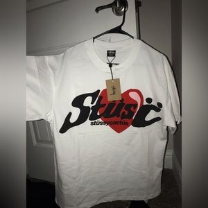 NWT Stussy CPFM heart tee